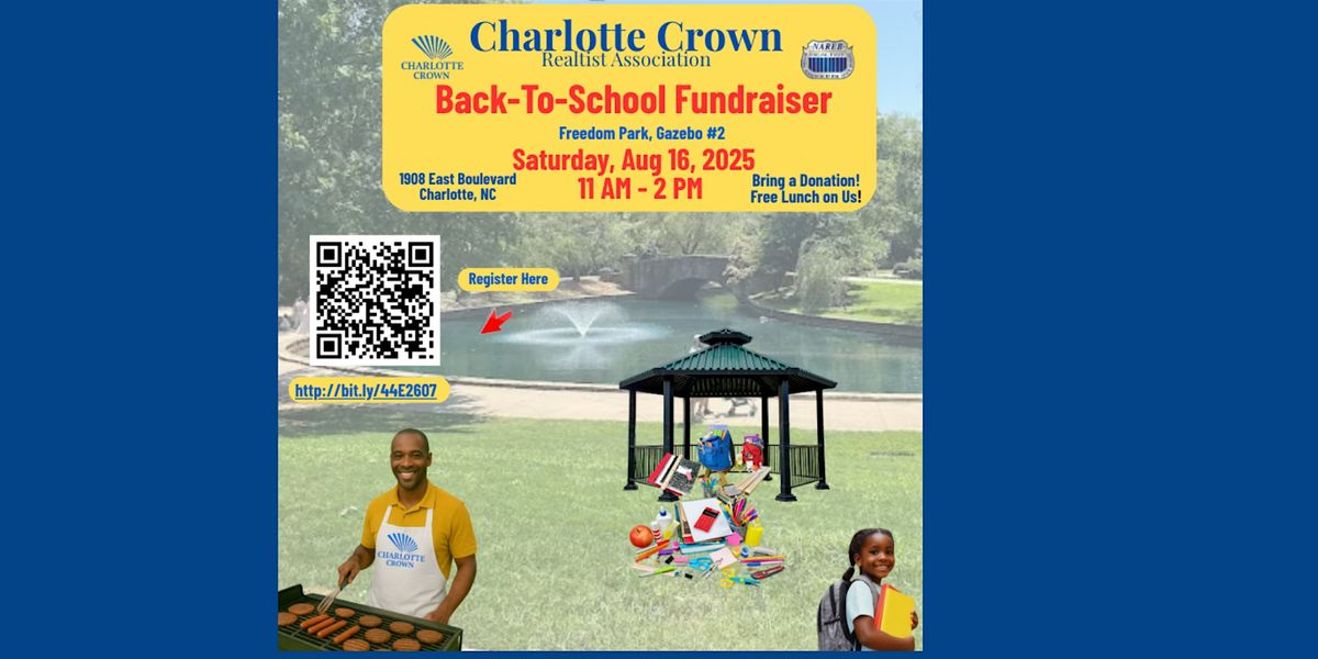 Charlotte Crown Back To School Fundraiser