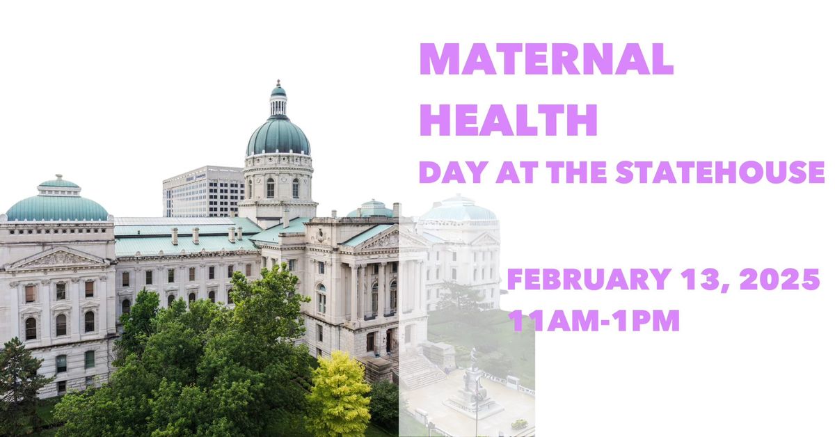 Maternal Health Day at the Statehouse 