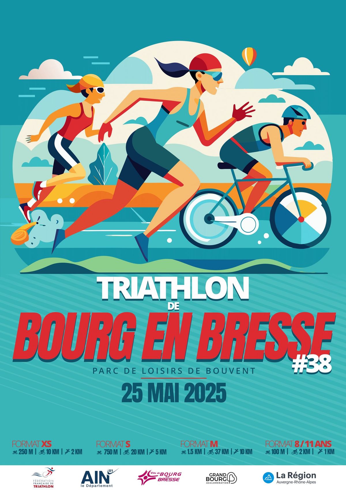 38 \u00e8me Triathlon de Bourg en Bresse