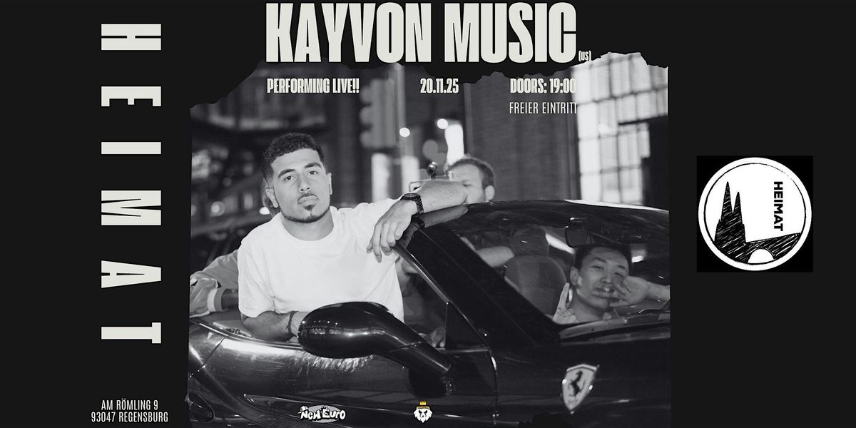 Kayvon Music Live at Hiemat- Regensberg, Germany