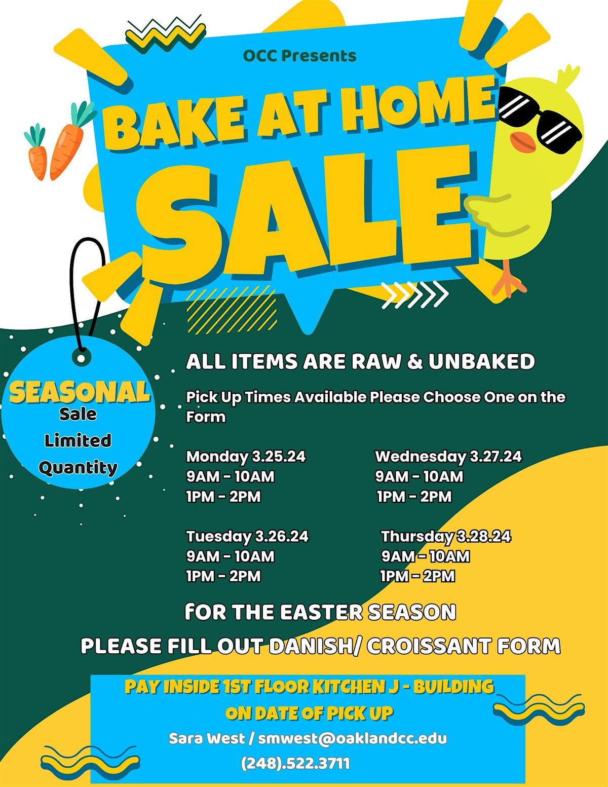 Bake At Home Sale