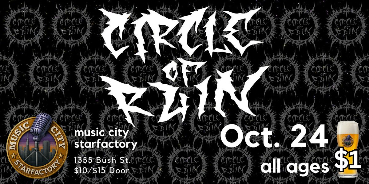 Circle of Ruin - Live at Music City Starfactory | Dark Hard Rock