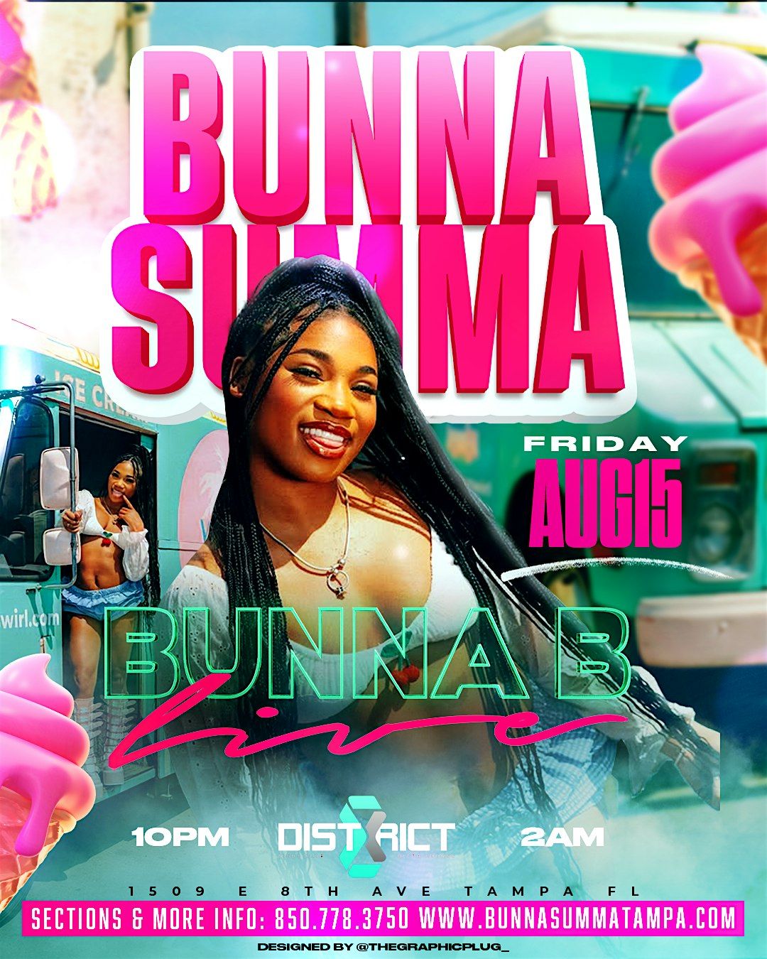BUNNA B LIVE: BUNNA SUMMA at DISTRICT 8