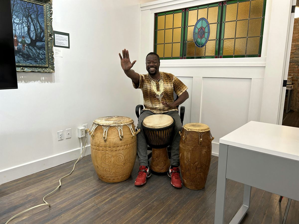 Drop-In African Drumming Classes with Isaac Akrong