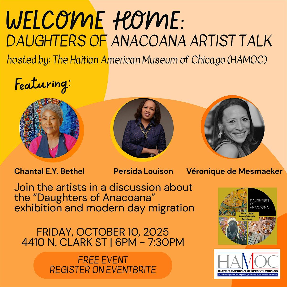 Welcome Home: Daughters of Anacoana Artist Talk