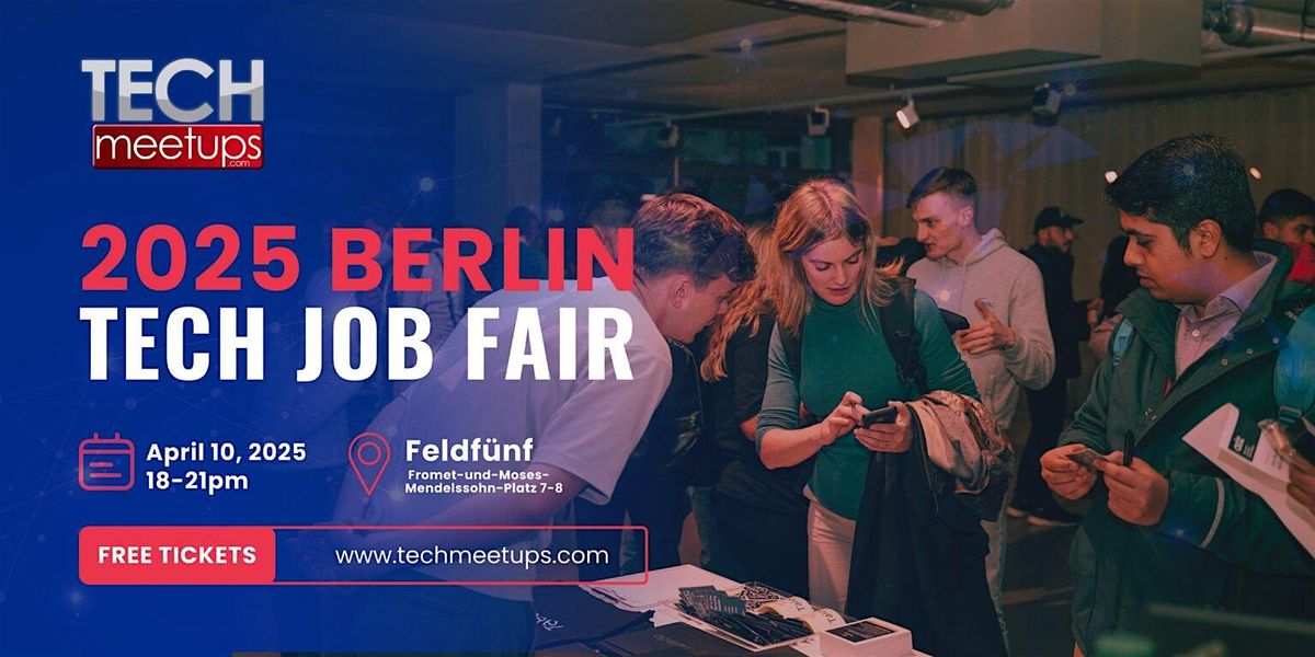 Berlin Tech Job Fair Spring 2025