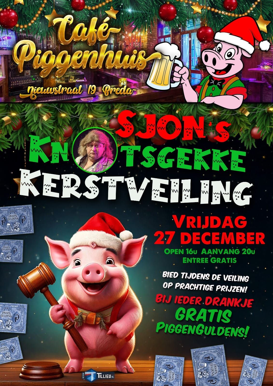 Sjons knotsgekke Kerstveiling