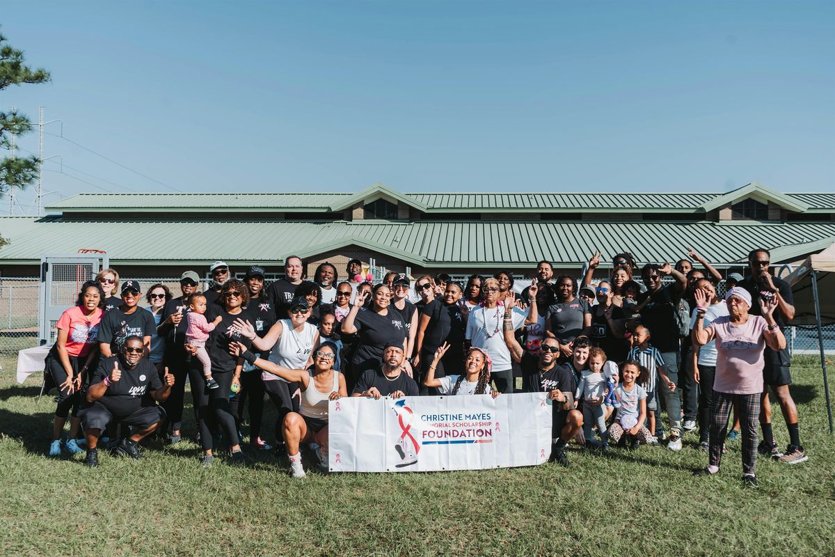 The Christine Mayes Memorial Scholarship Foundation\u2019s Breast Cancer Walk