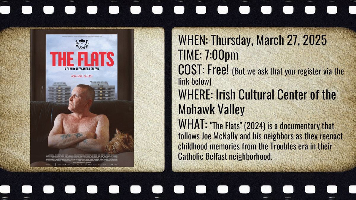 Irish Film Night - "The Flats"