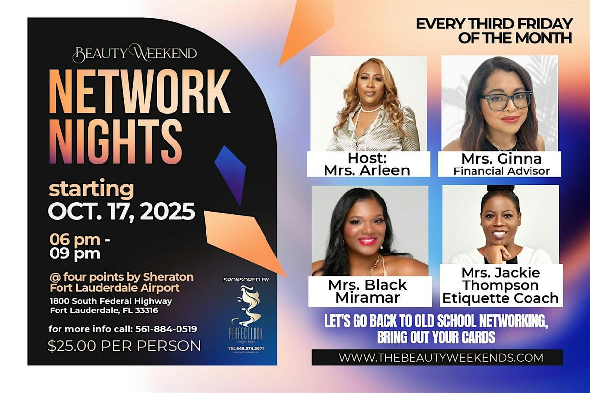 Beauty Weekend Network Nights
