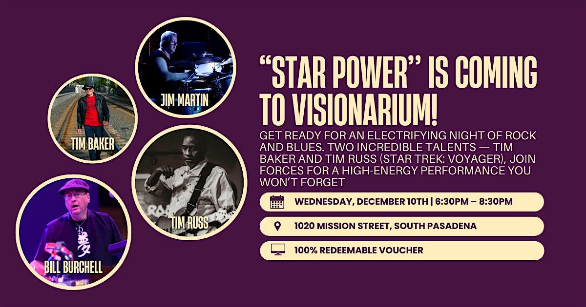 \u2728 STAR POWER is coming to Visionarium!
