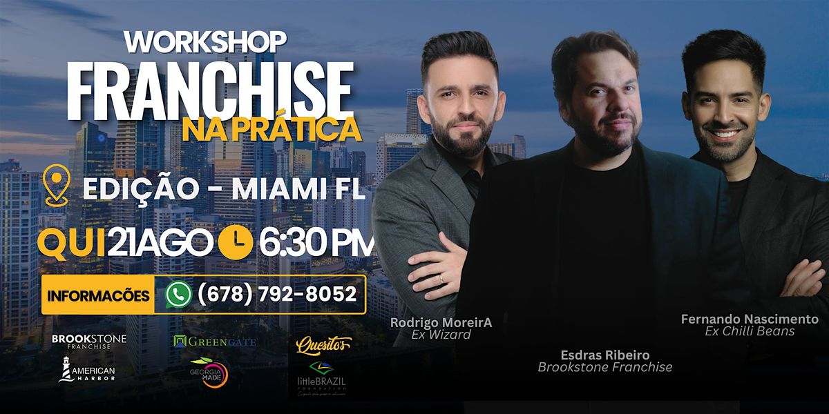 Franchise Na Pr\u00e1tica Workshop