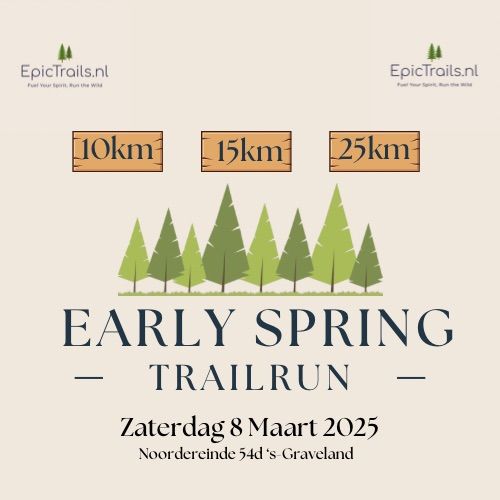 Early spring Trailrun 