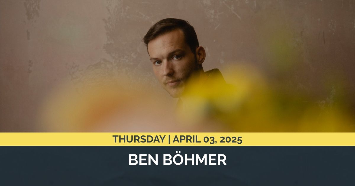 Ben B\u00f6hmer - Bloom Live North America Tour