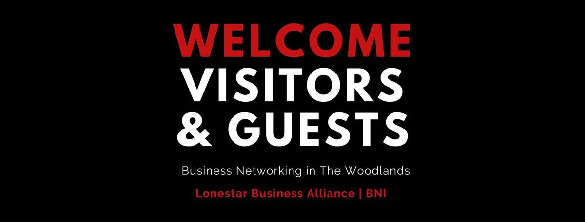 Best networking in town! BNI - Lonestar Business Alliance