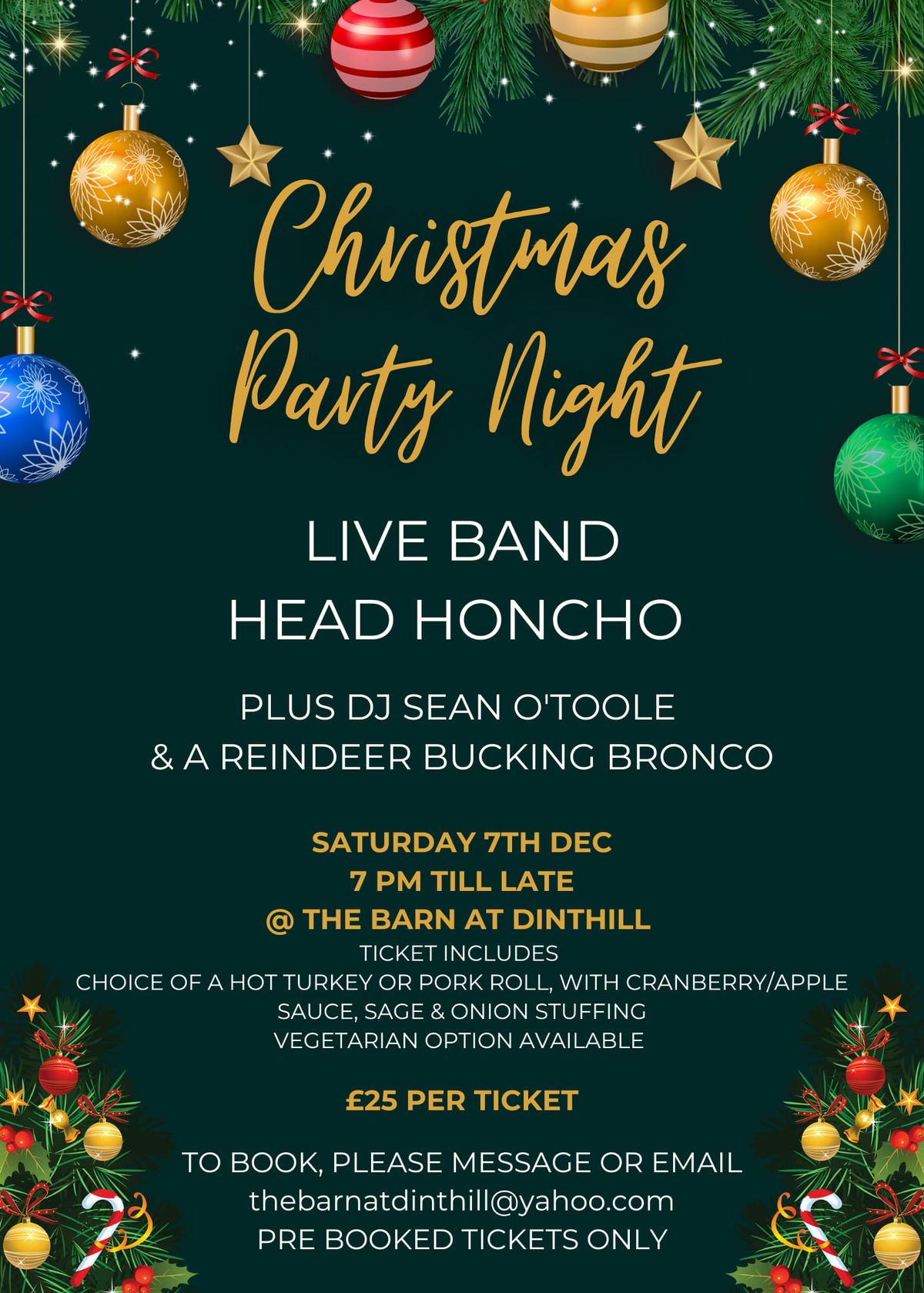 Head Honcho Christmas Party