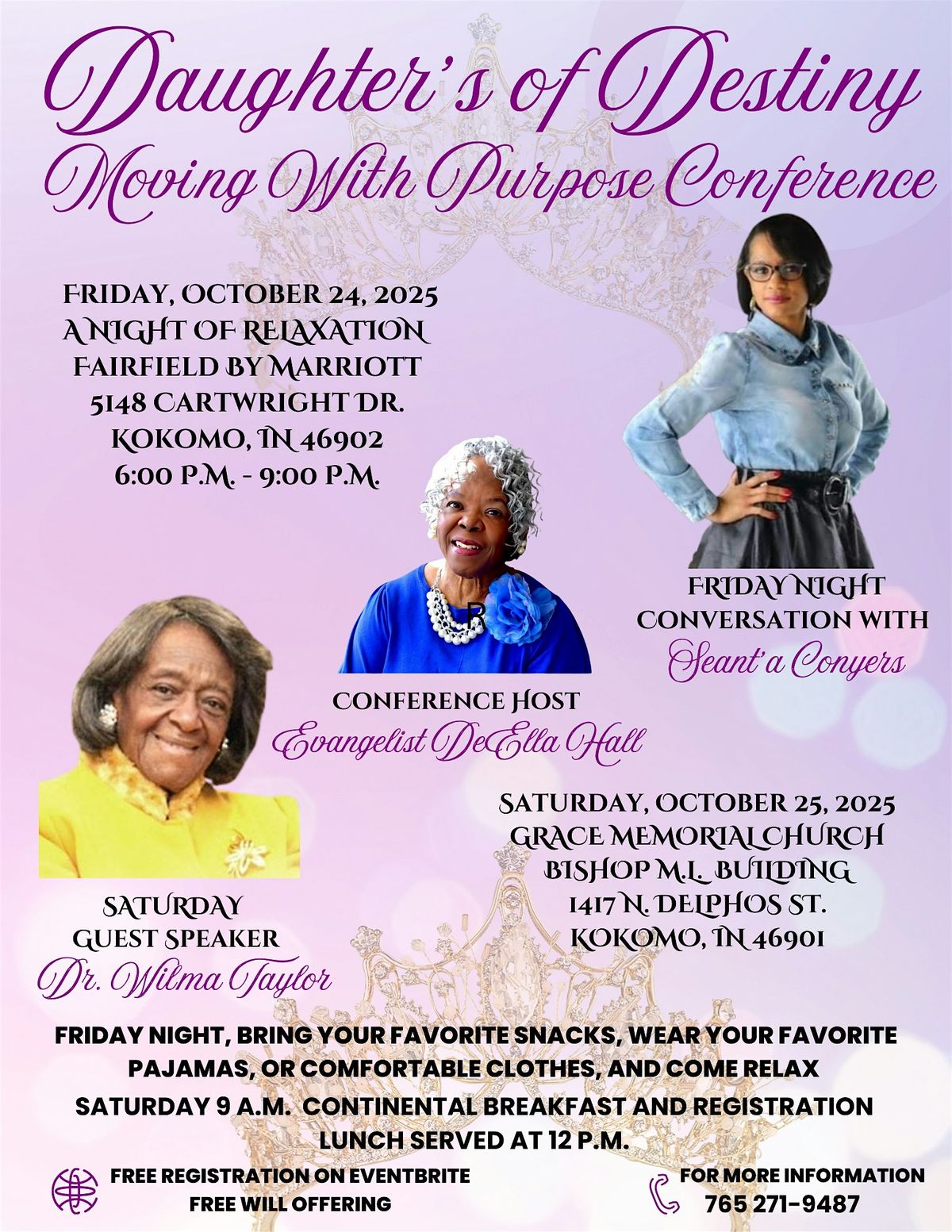 Daughters of Destiny Moving with Purpose Conference Day 2
