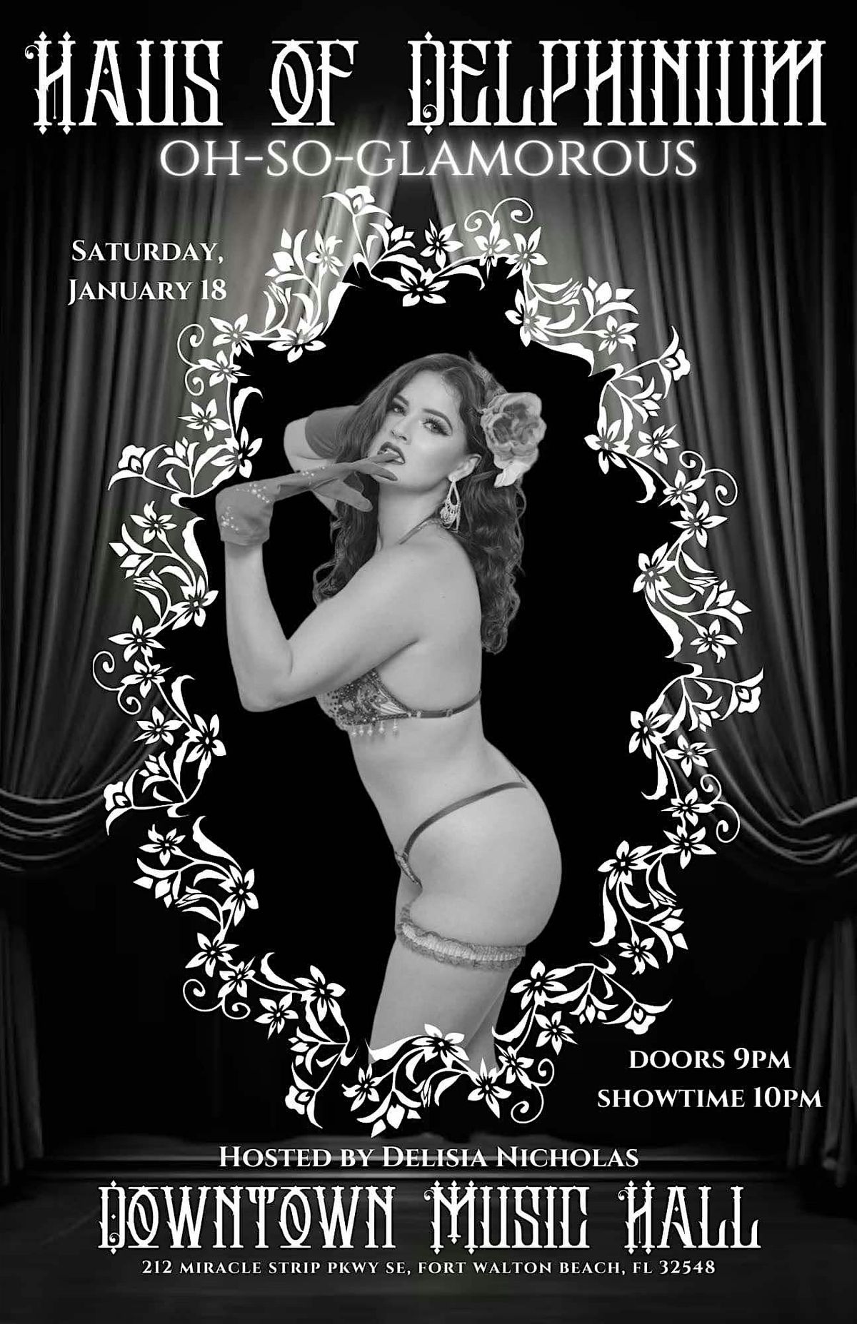 Haus of Delphinium\u2019s Burlesque Showcase