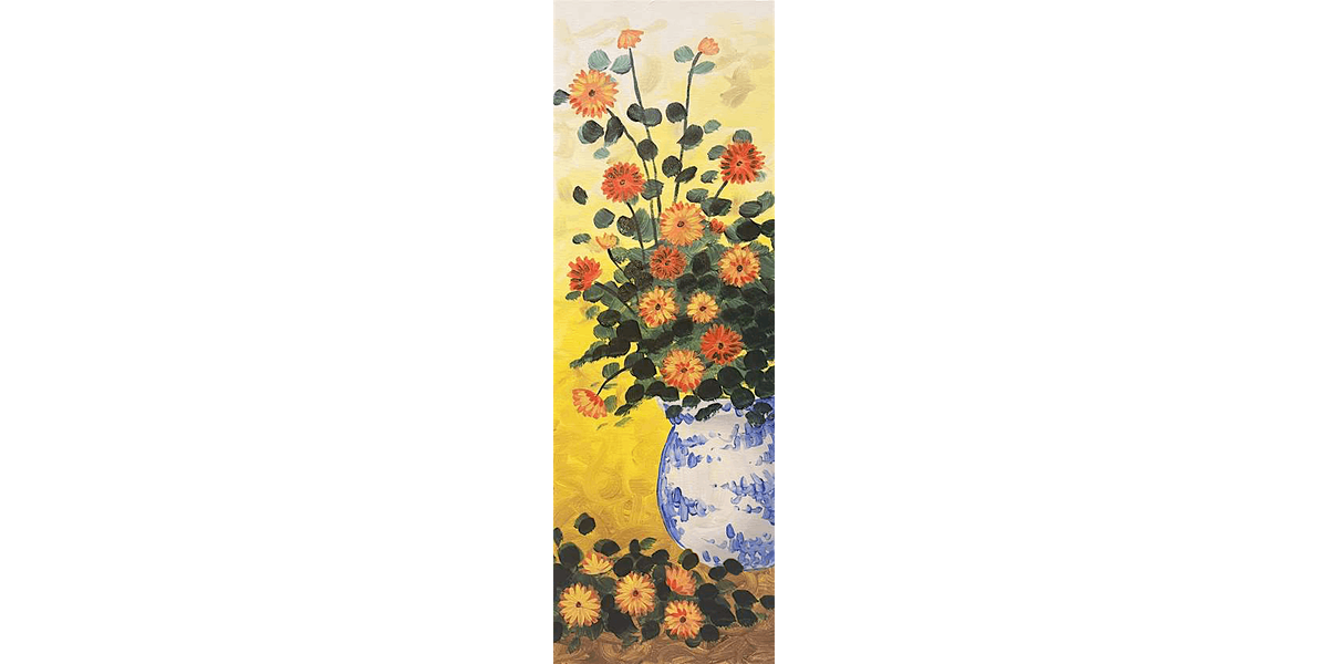 Monet's Dahlias - Paint and Sip in Tyler | Classpop!\u2122