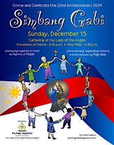 Join the Filipino ministry to celebrate Simbang Gabi