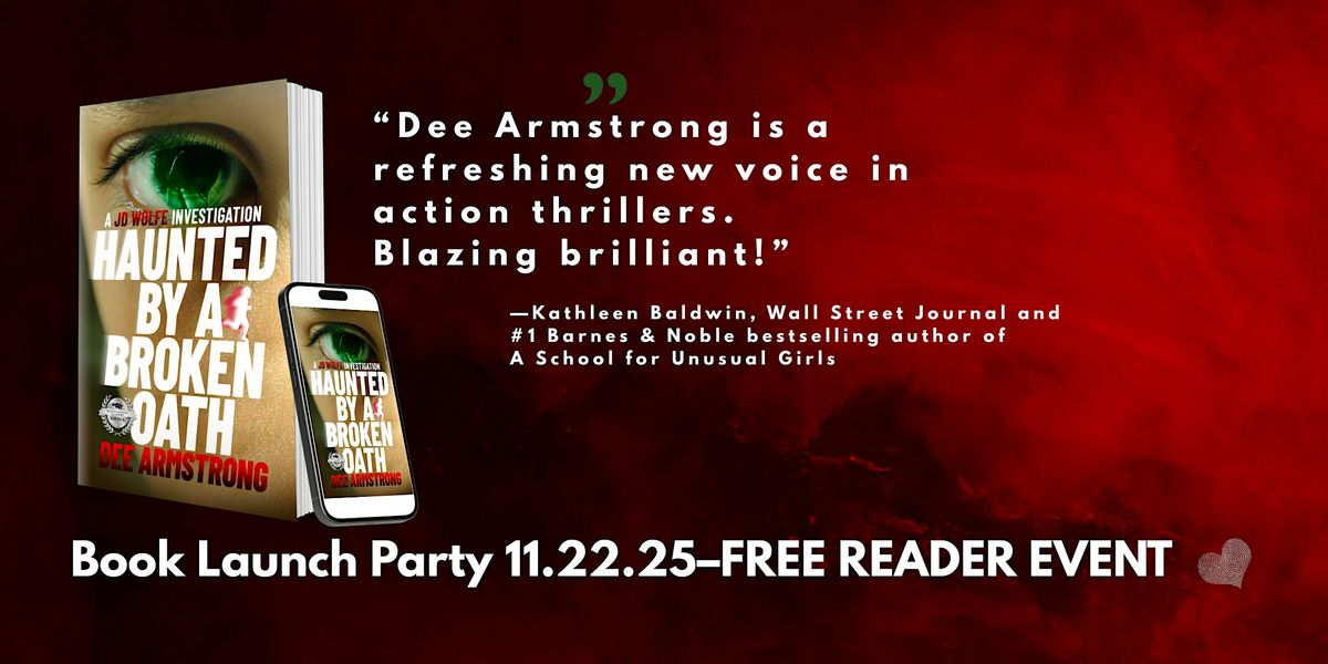 Haunted by a Broken Oath Book Launch Party