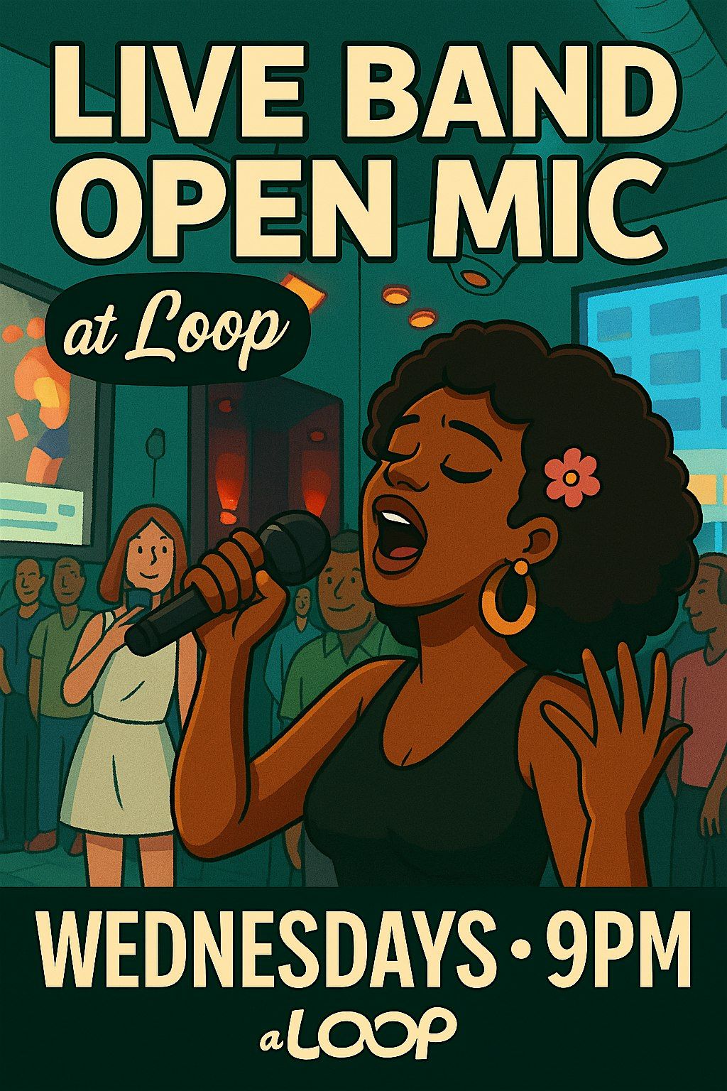 LIVE BAND OPEN MIC @ LOOP W\/ NIITO