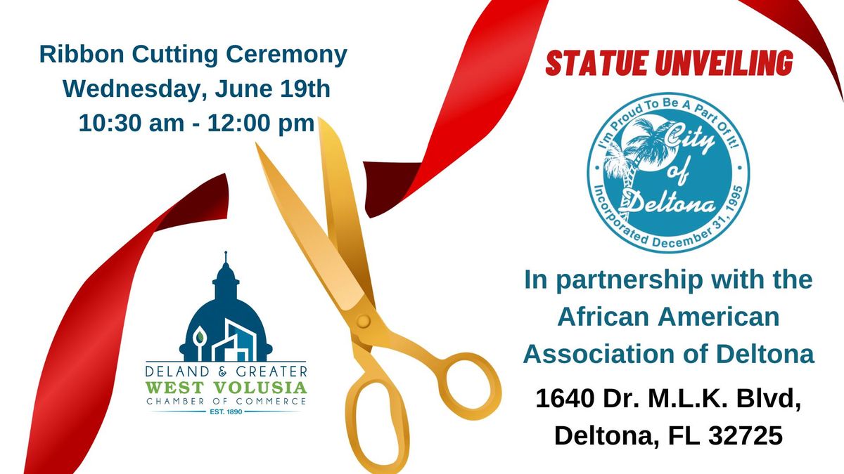 Ribbon Cutting: Dr. Martin Luther King Jr. Statue Unveiling