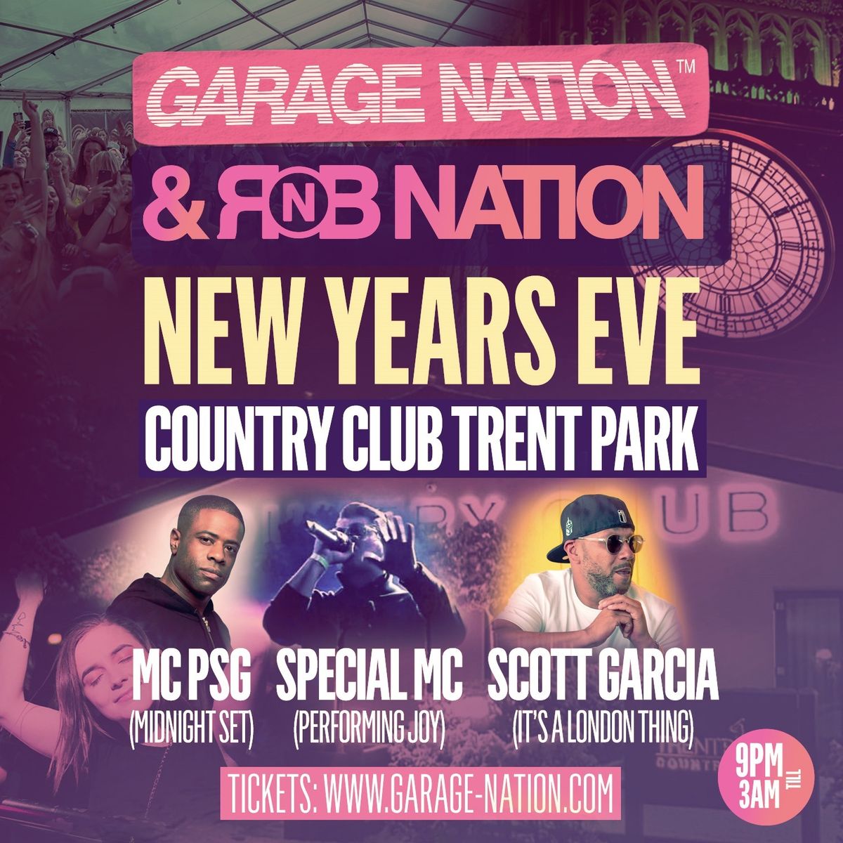 Garage Nation &amp; RnB Nation New Years Eve London