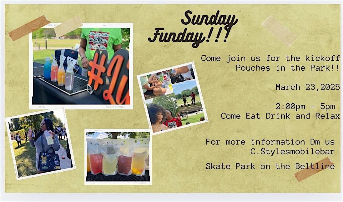 Pouches In the Park   Sunday Funday