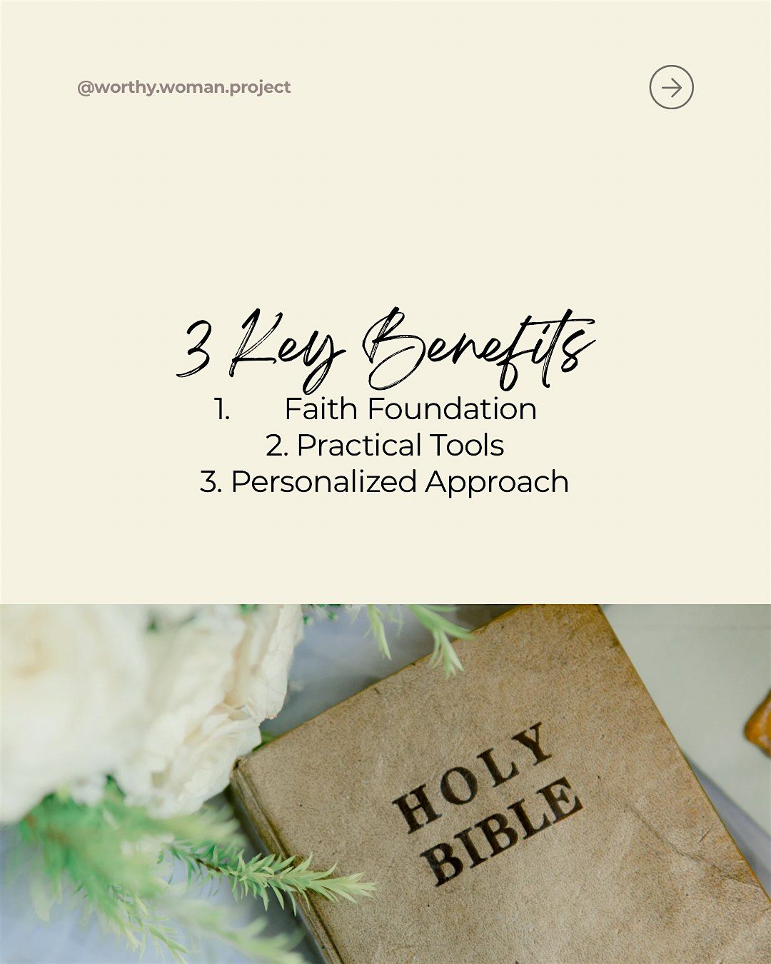 Worthy Woman Workshop: Peace, Purpose, and God\u2019s Presence