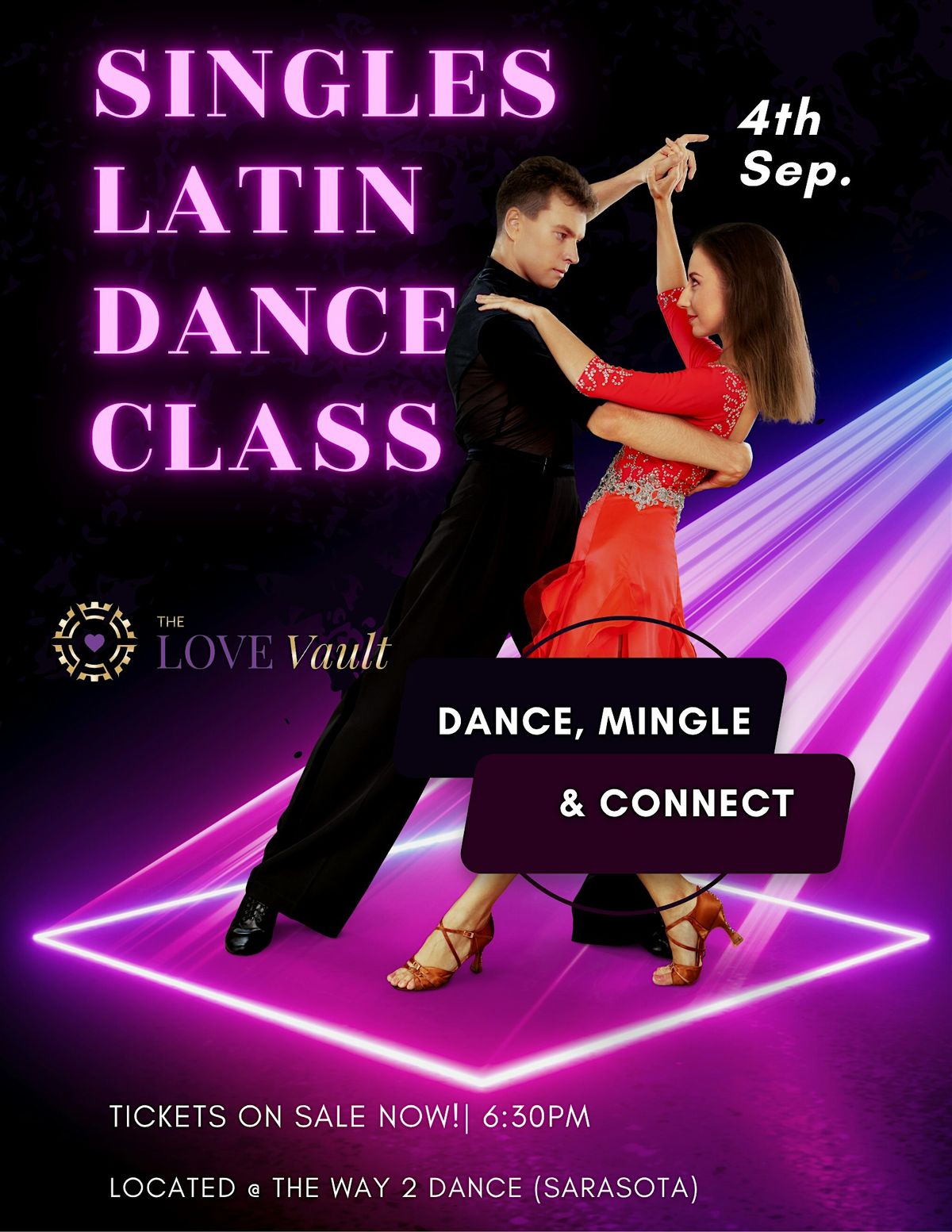 Latin Dance Class for Singles