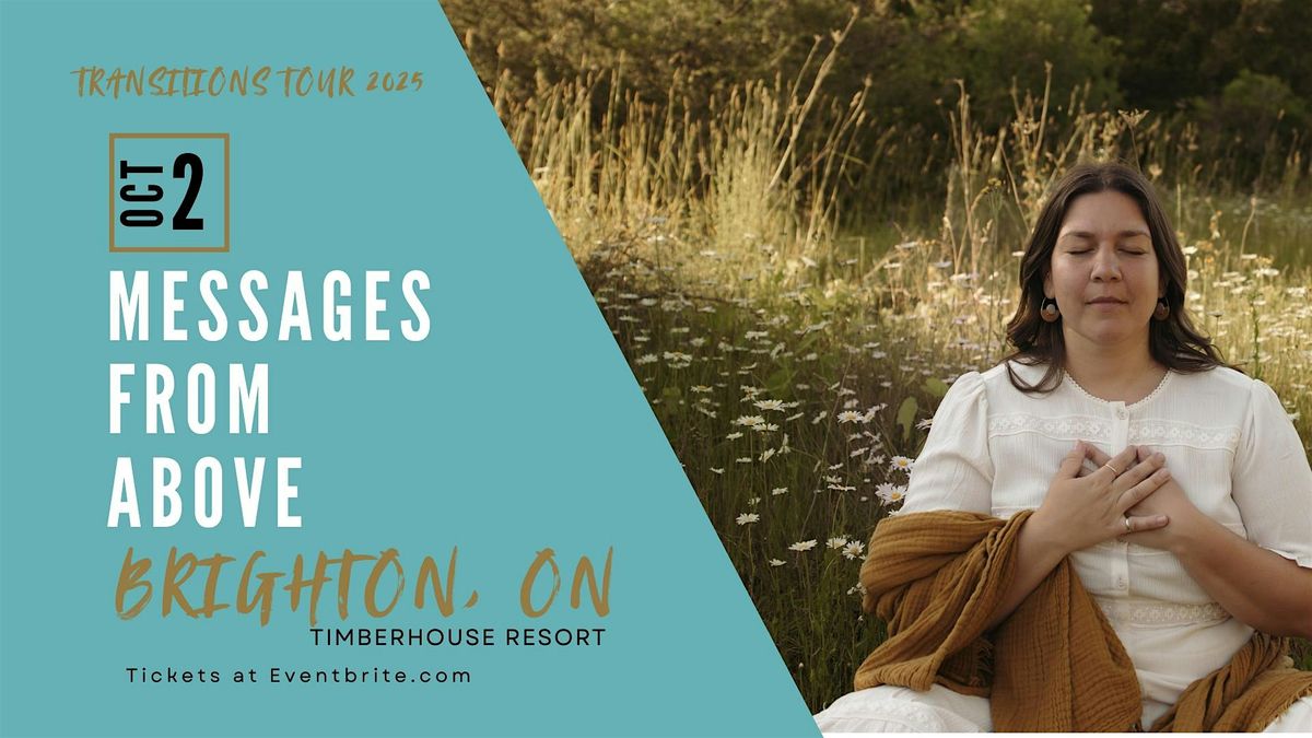Transitions Tour: Messages from Above with Psychic Jeni Juranics BRIGHTON