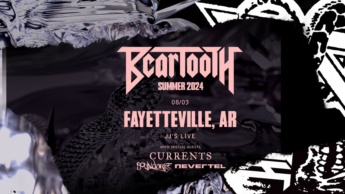 Beartooth Summer 2024 Tour at JJ's Live with Currents, Boundaries, and Nevertel