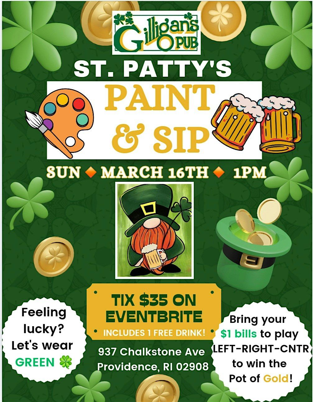 St. Patty's Sip & Paint