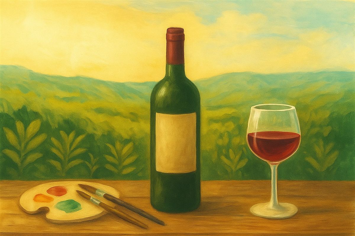 Paint a Wine Bottle. The PERFECT gift!