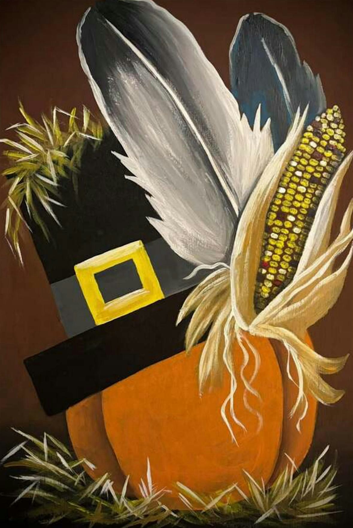 Thanksgiving Theme Paint Party - $35
