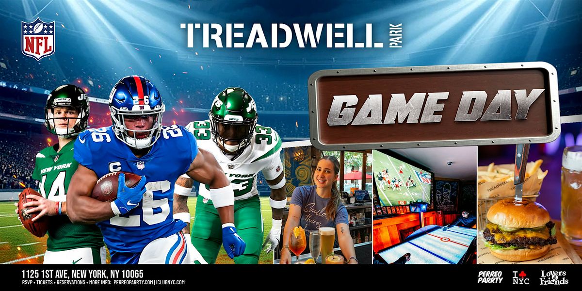 THURSDAY GAME DAY @ TREADWELL PARK UES - Bites & Games