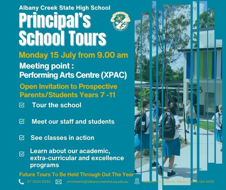 Principal's School Tours