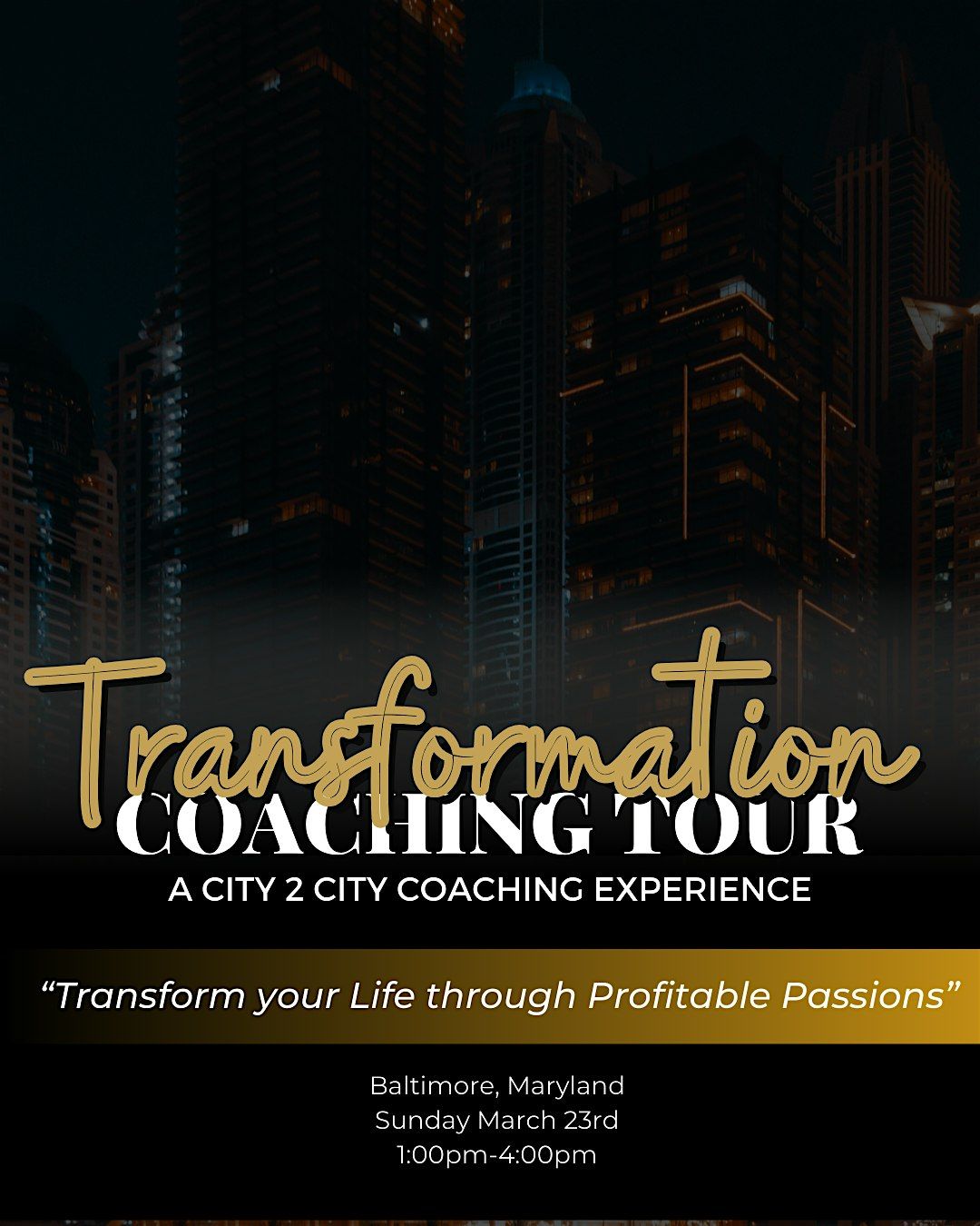 Transform Your Life Through Profitable Passions