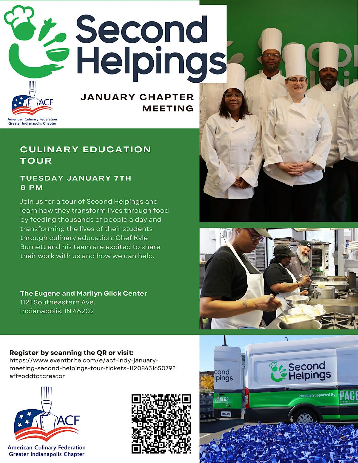 ACF Indy January Meeting: Second Helpings Tour