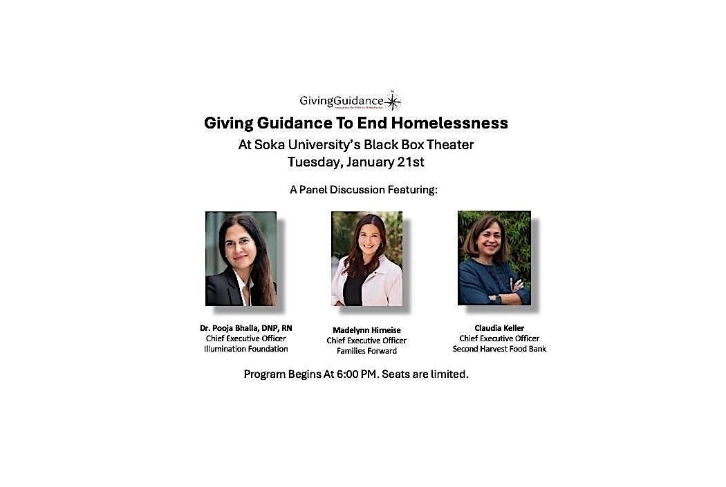 Giving Guidance To End Homelessness