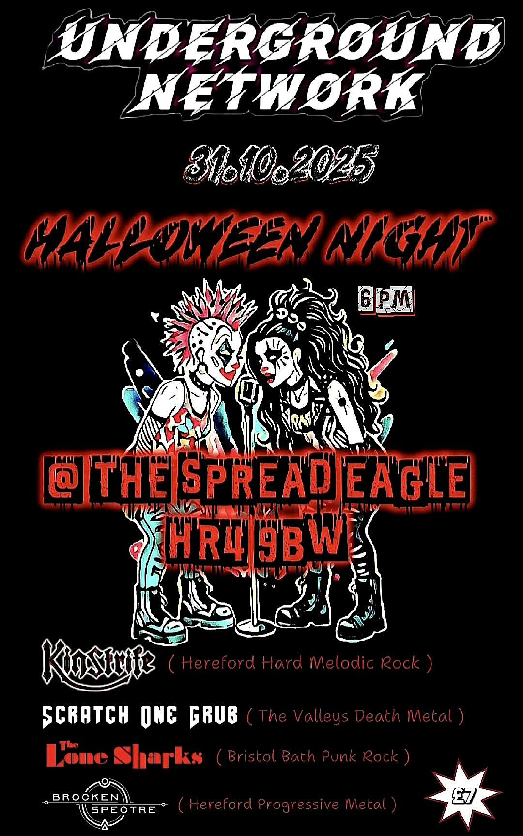 UNDERGROUND NETWORK HALLOWEEN NIGHT