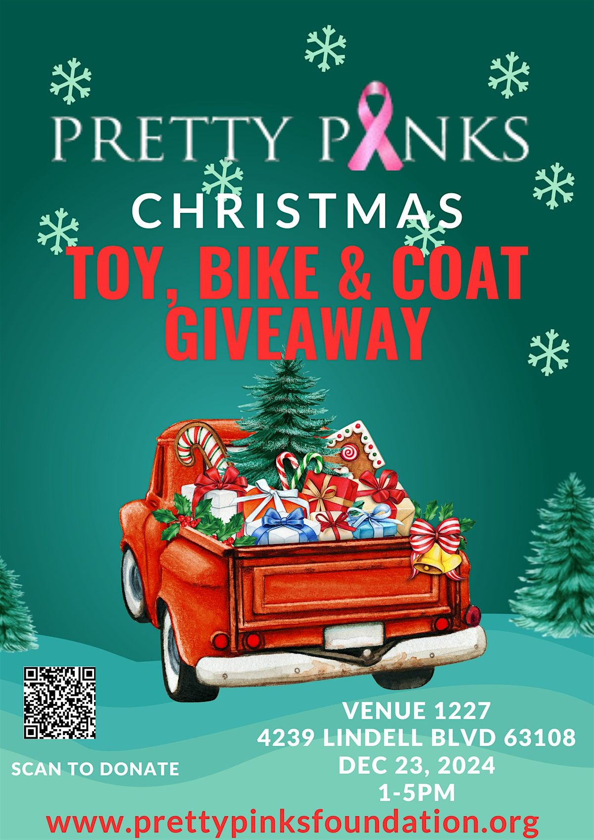 Pretty Pinks Foundation Toy Drive