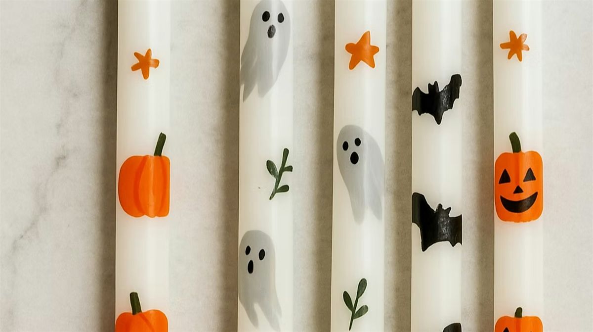 Halloween Special - Candle Painting