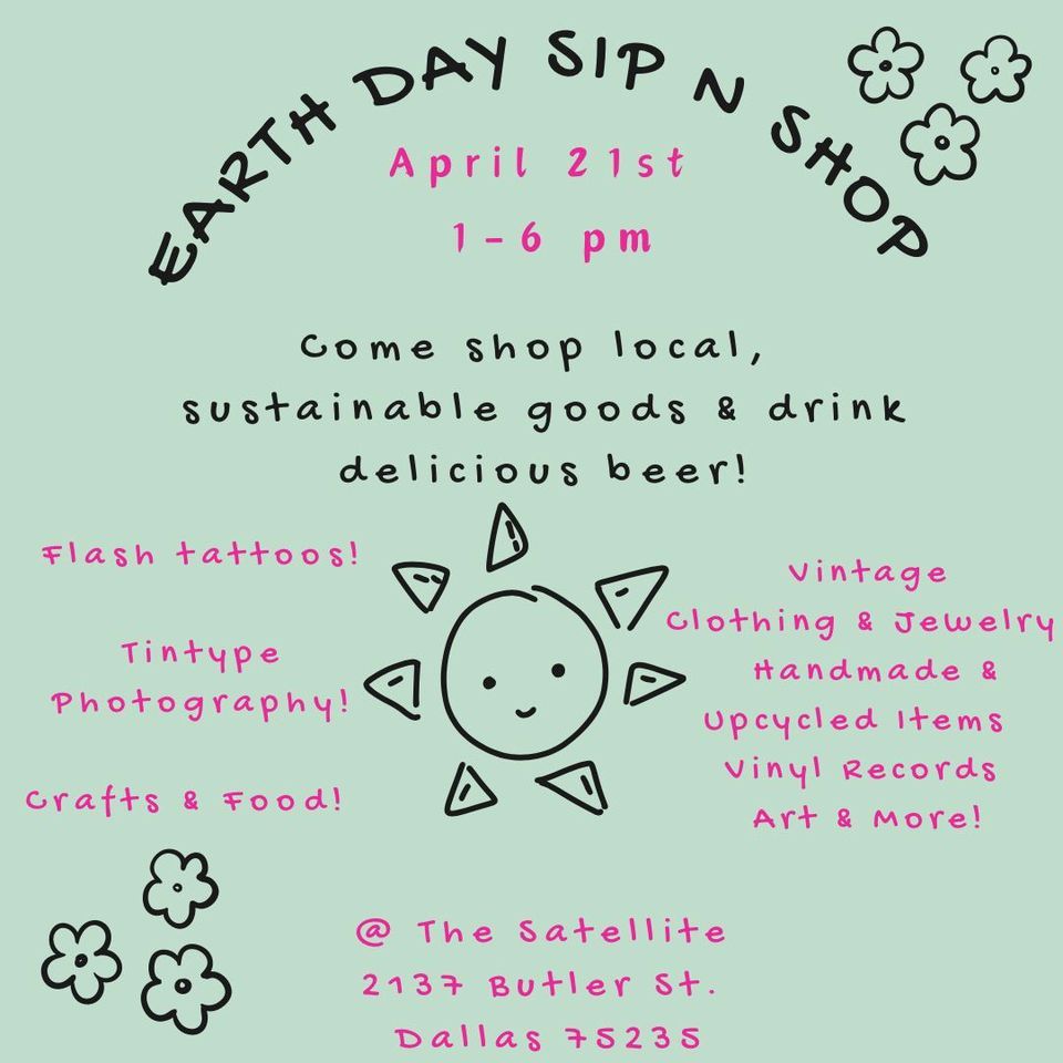 Earth Day Sip n Shop 