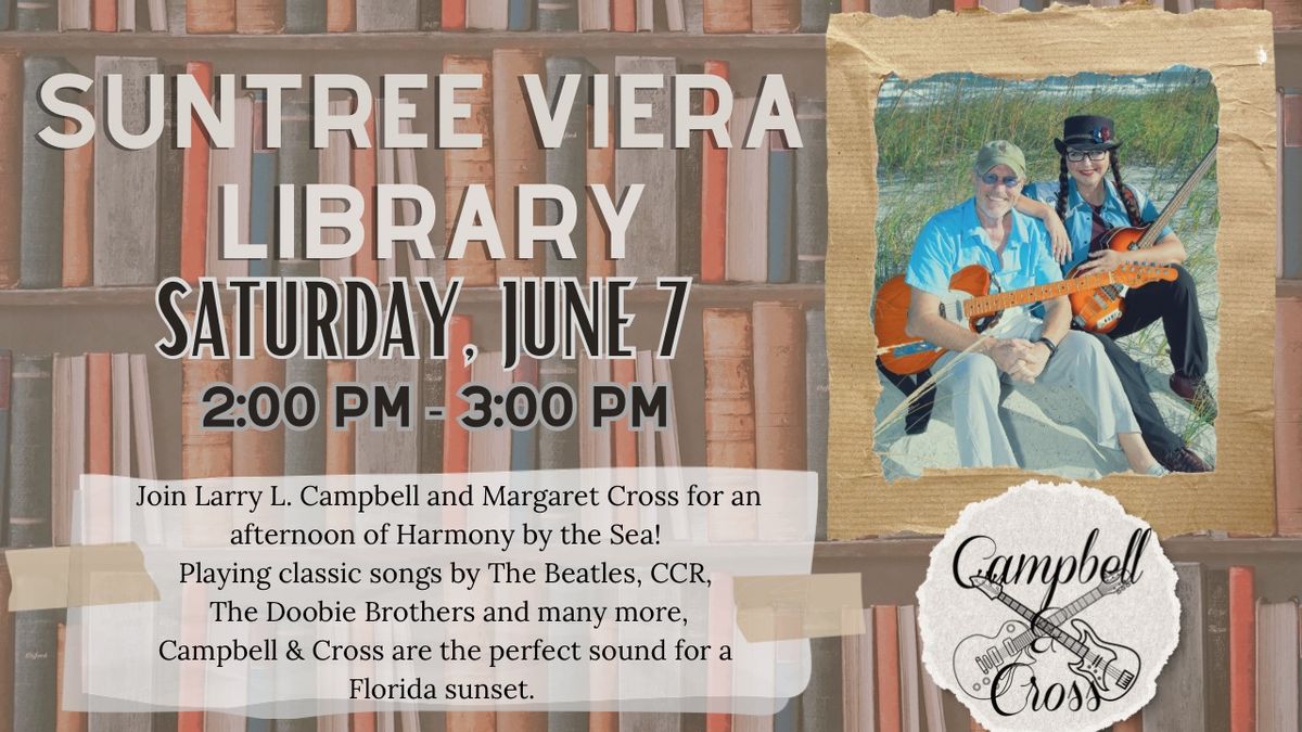 Campbell & Cross at the Suntree Viera Library!