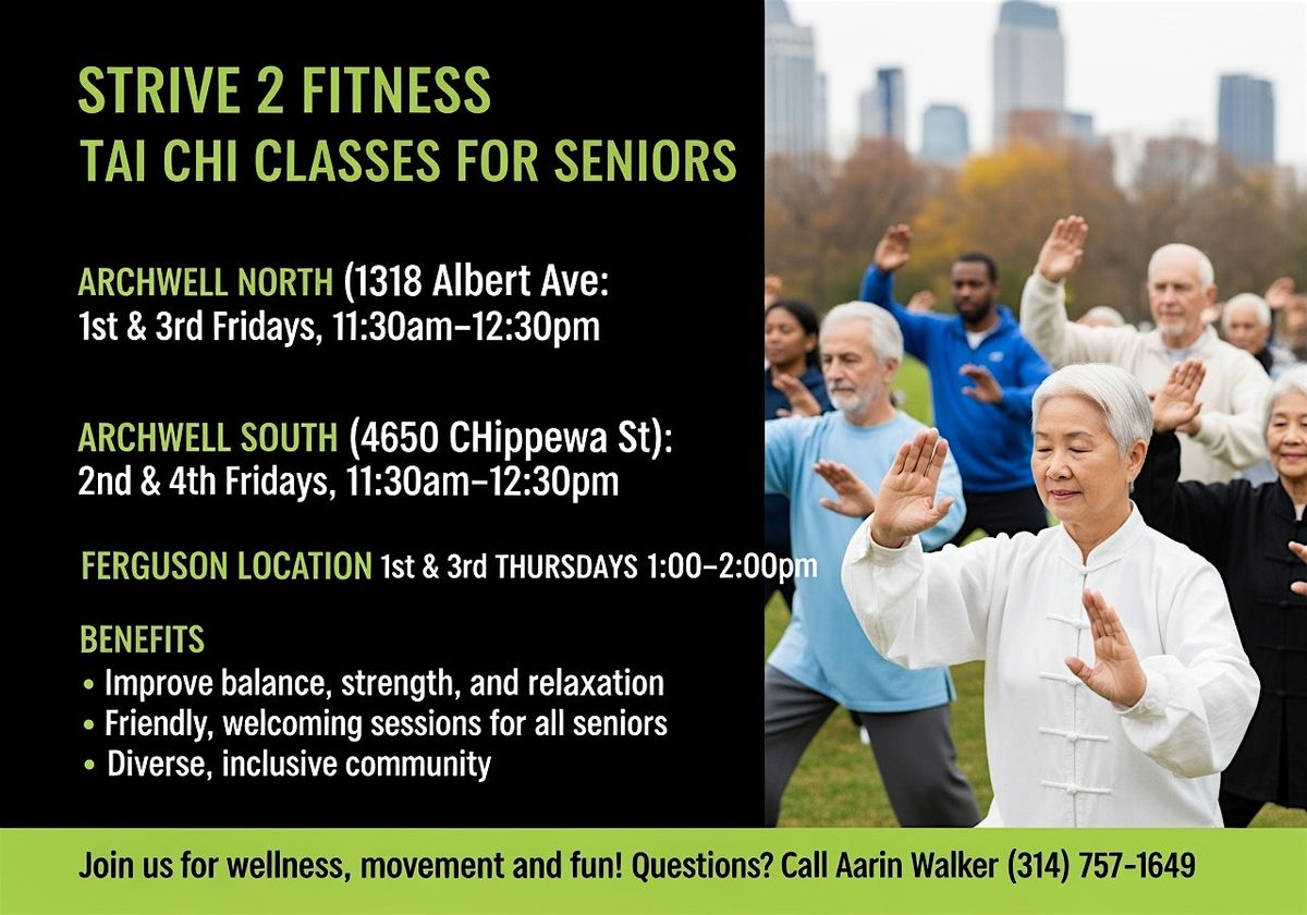 Tai Chi Session and Chair Movement