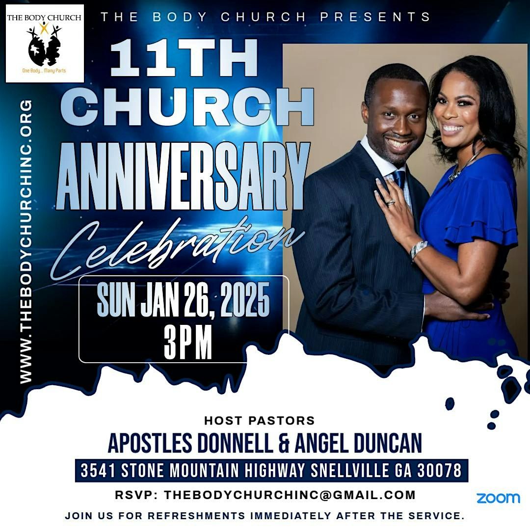 11th Church Anniversary Service