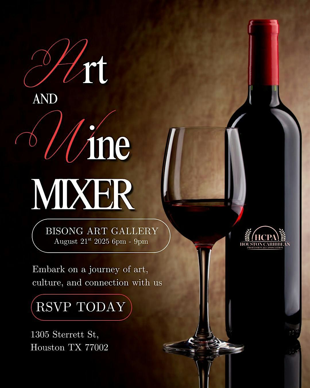 HCPA Art and Wine Mixer