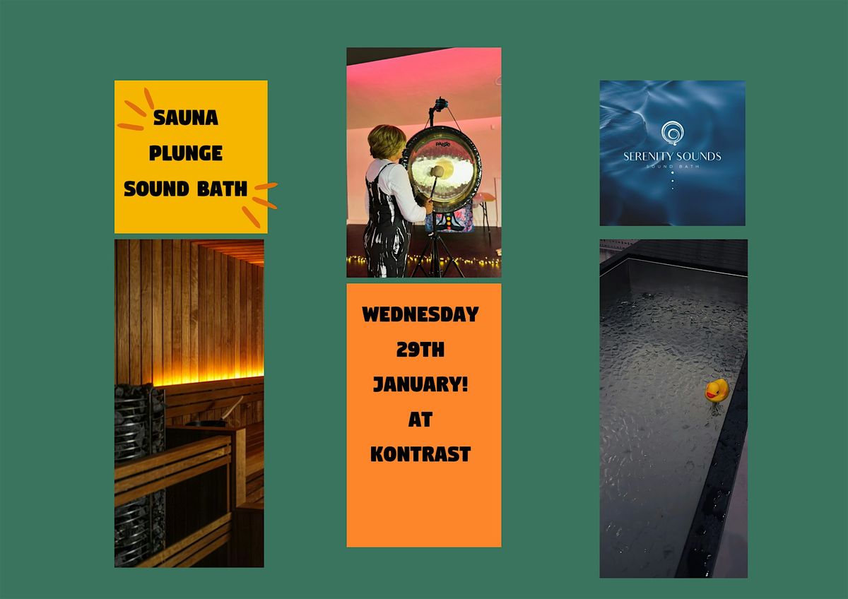 Sauna,  Plunge &  Sound Bath